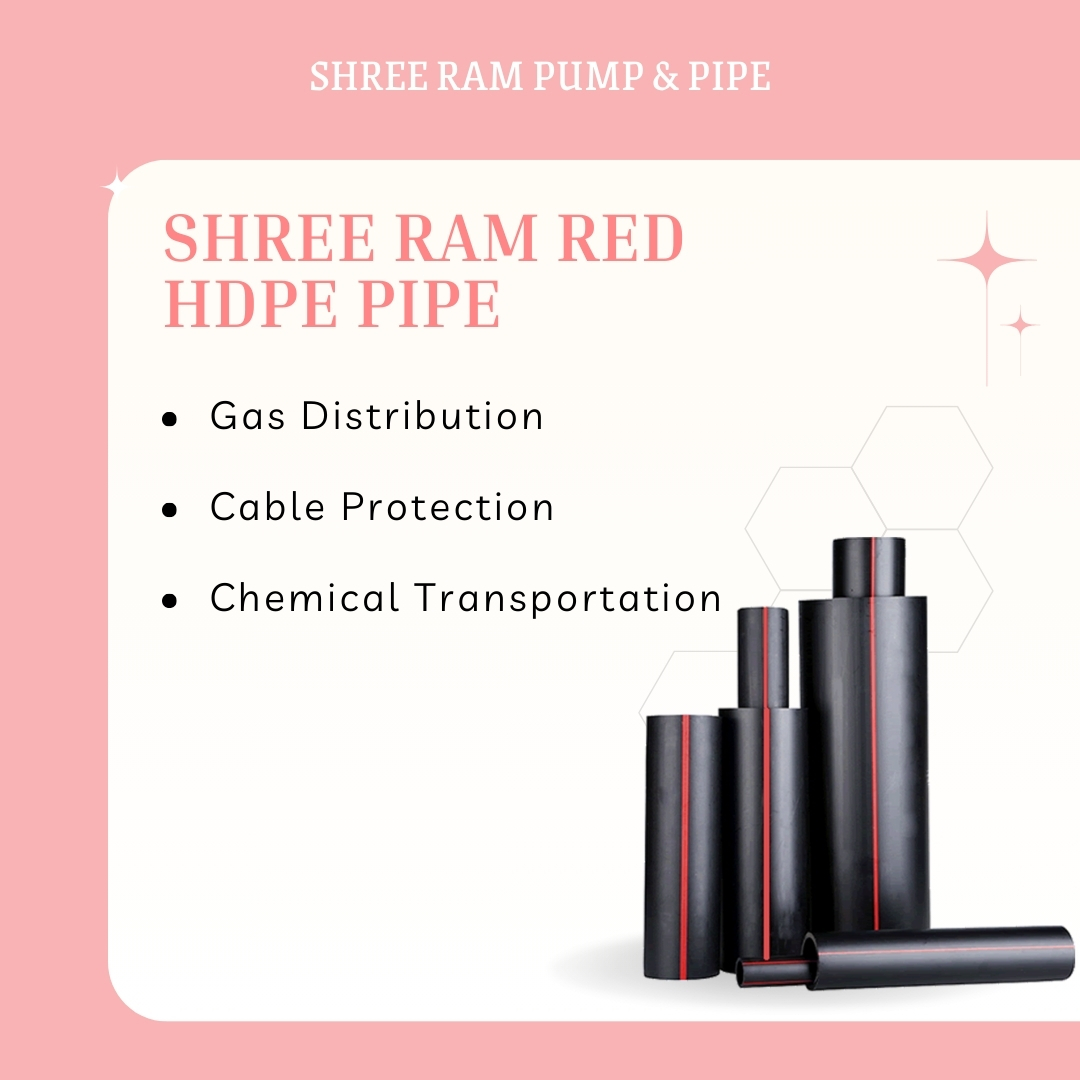 HDPE Pipe RED 40 mm X 16 KgF/Cm²