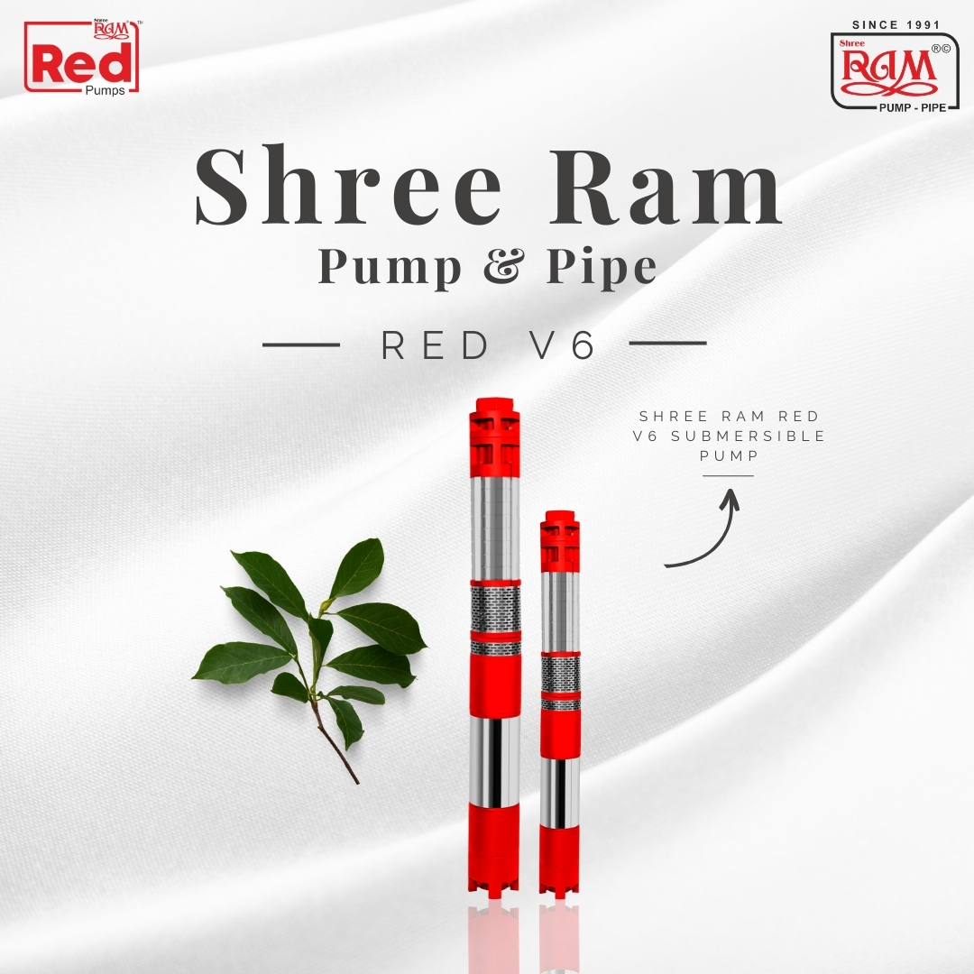 V6 RED Submersible Pump 7.50 HP X 4 Stg (30ft.)