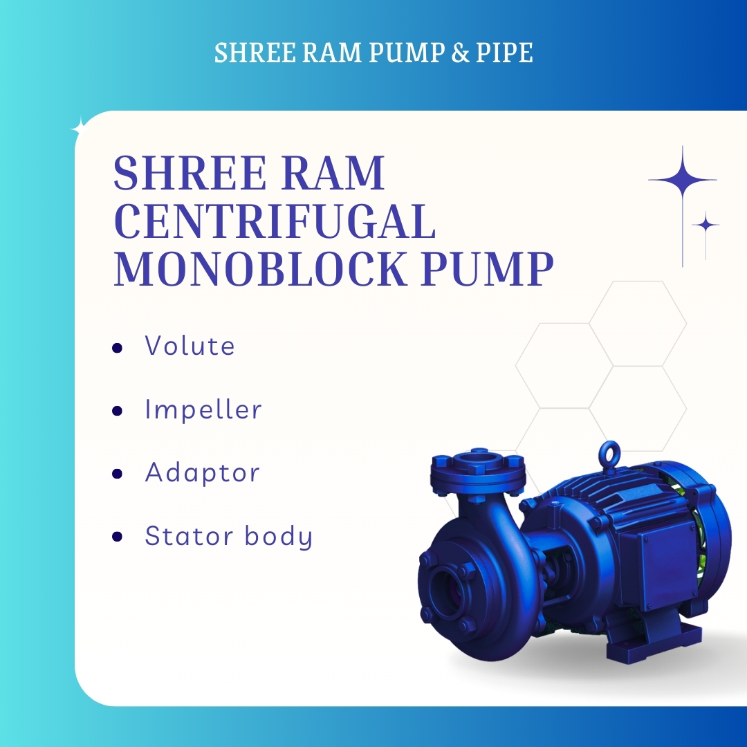 1.50 HP BLU Centrifugal Monoblock Pump