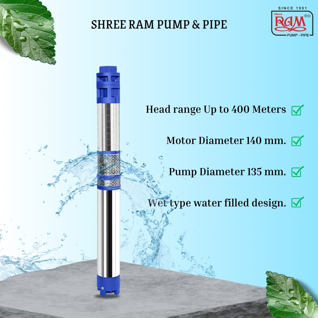 V6 BLU Submersible Pump 6.50 HP X 10 Stg (50ft.)