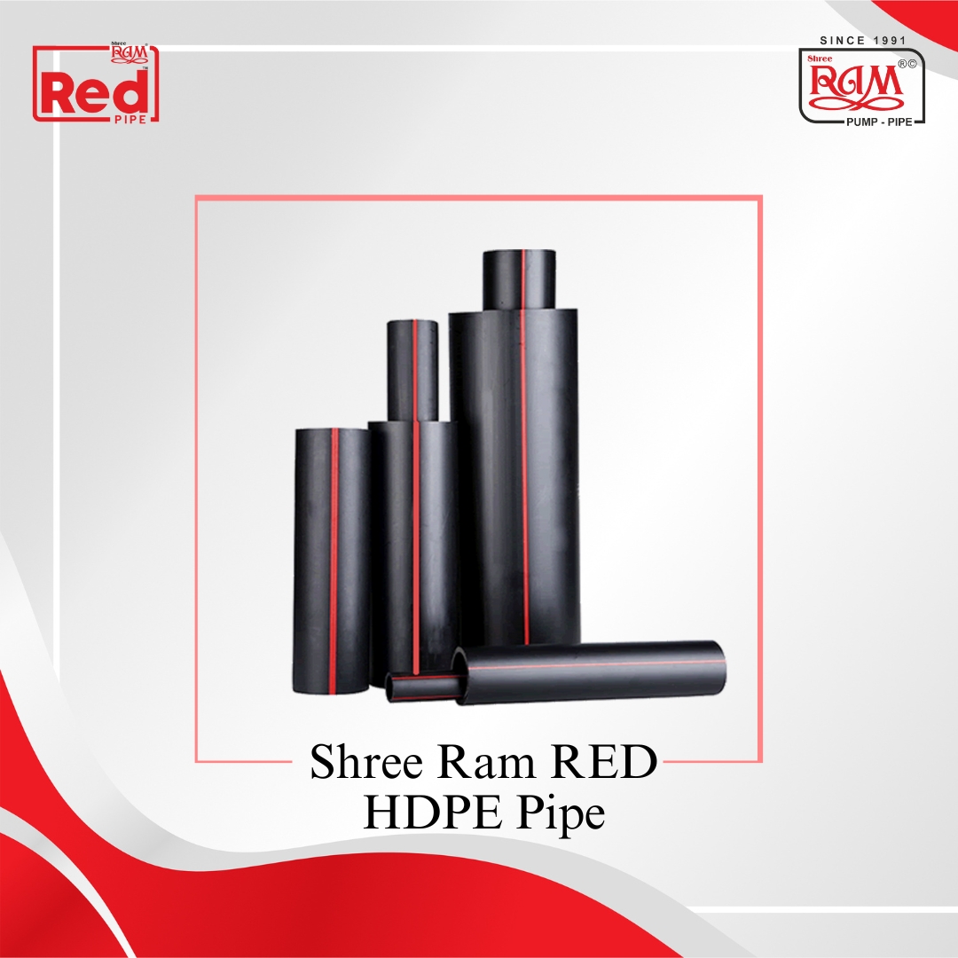 HDPE Pipe RED 20 mm X 6 KgF/Cm²