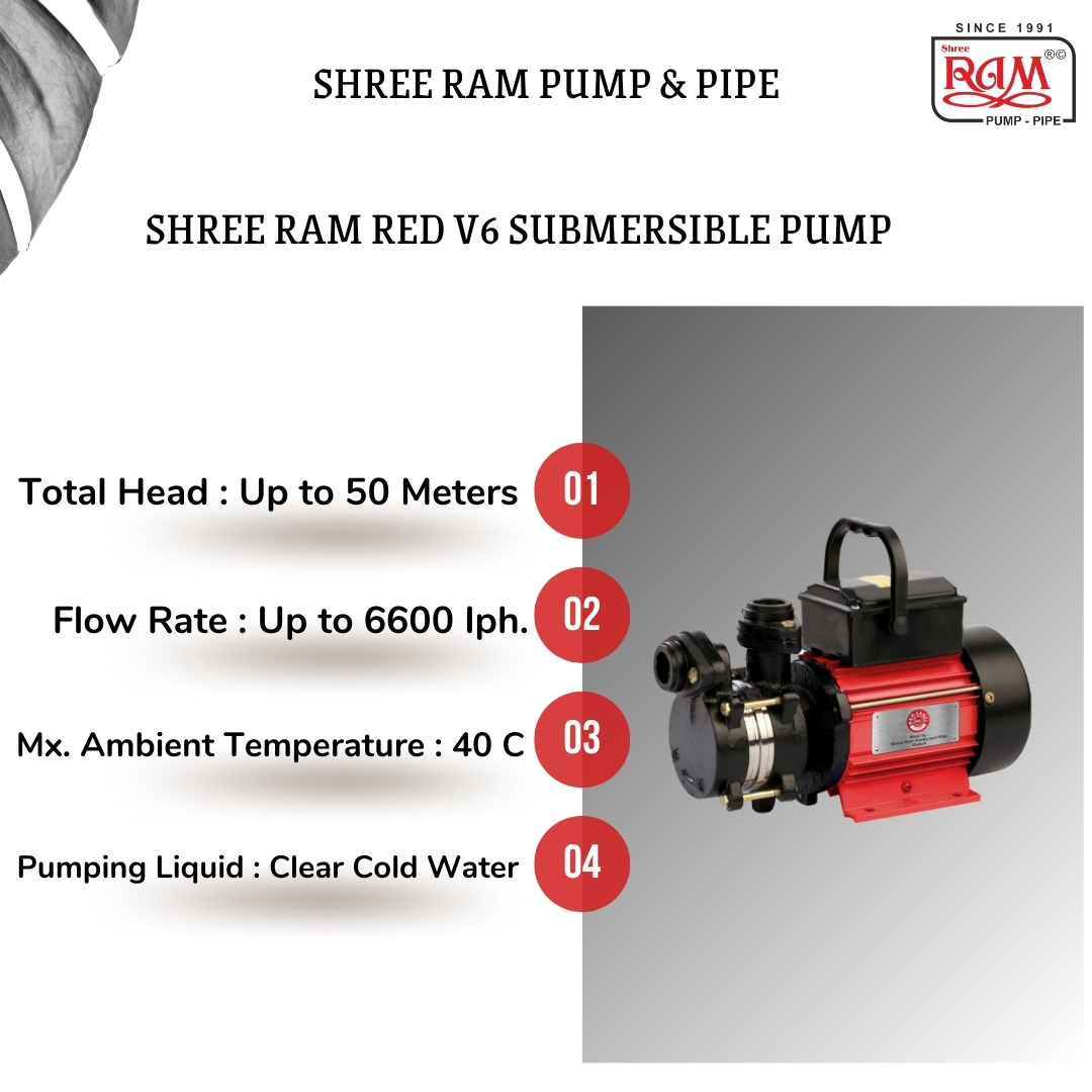 1.00 HP RED Self Priming Pump Sharp