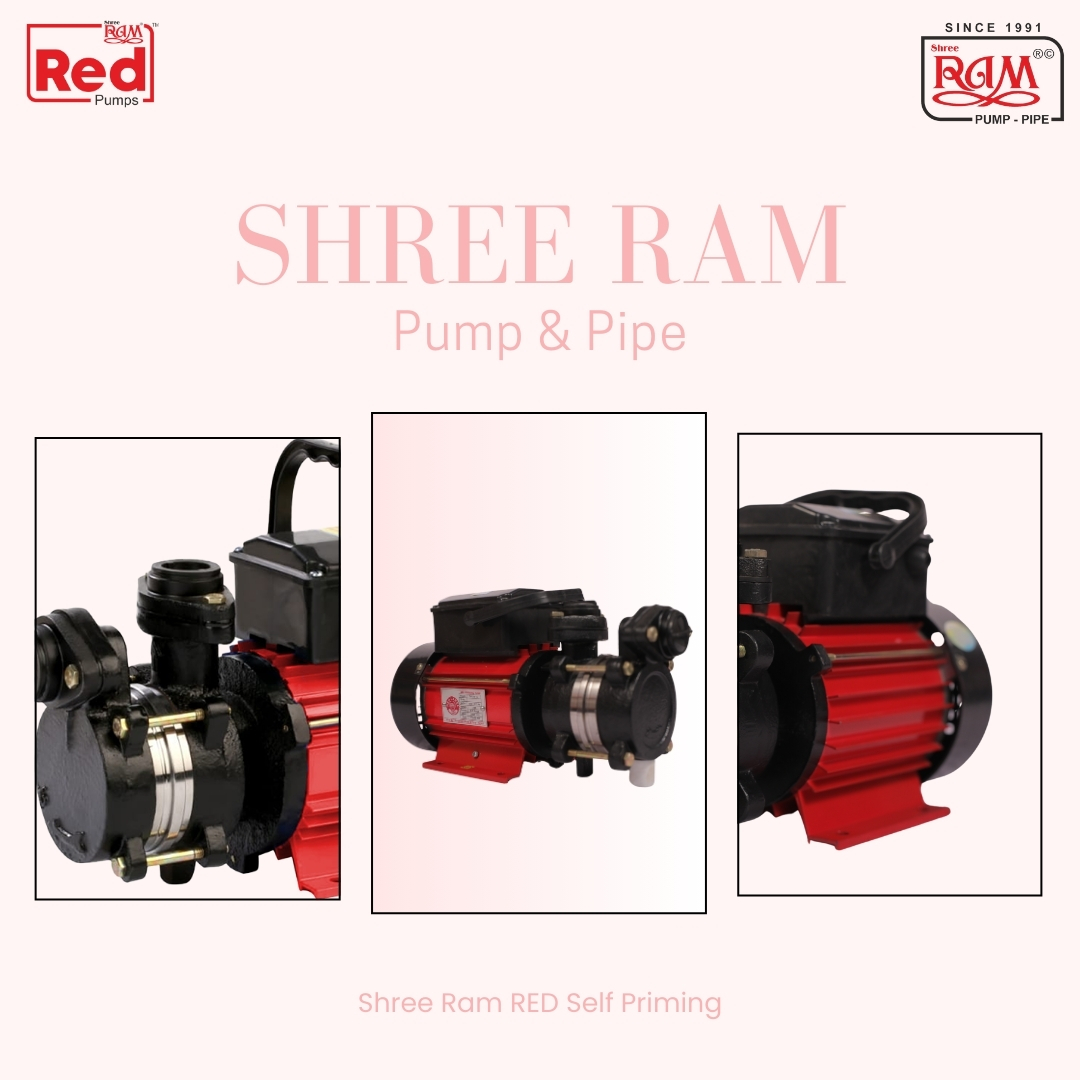 1.00 HP RED Self Priming Pump Sharp