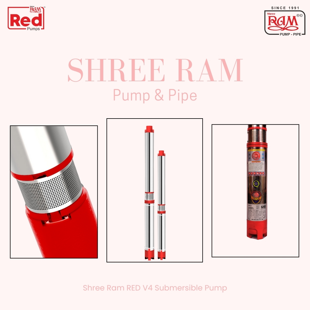 V4 RED Submersible Pump (Q-Type) 3.00 HP X 8 Stg Single