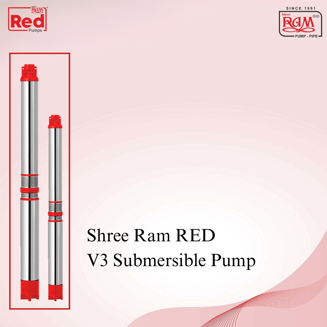 V3 RED Submersible Pump 2.00 HP X 35 Stg Single Ø