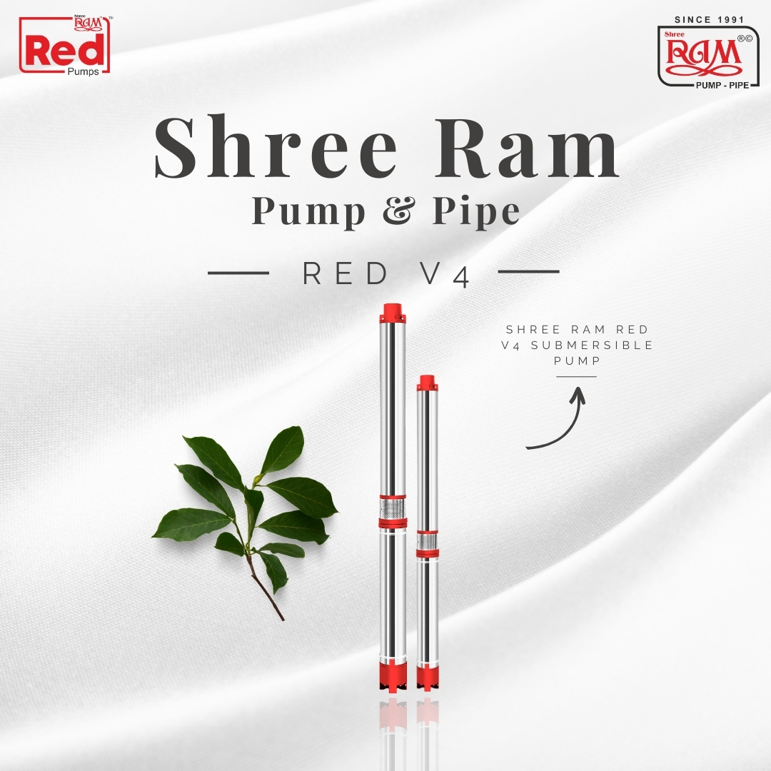 V4 RED Submersible Pump (Q-Type) 7.50 HP X 18 Stg Three Ø