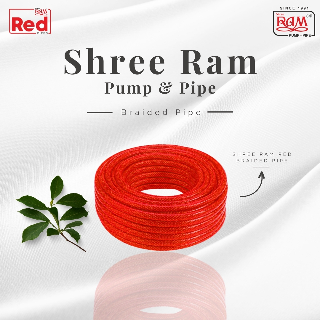 RED Braided Pipe