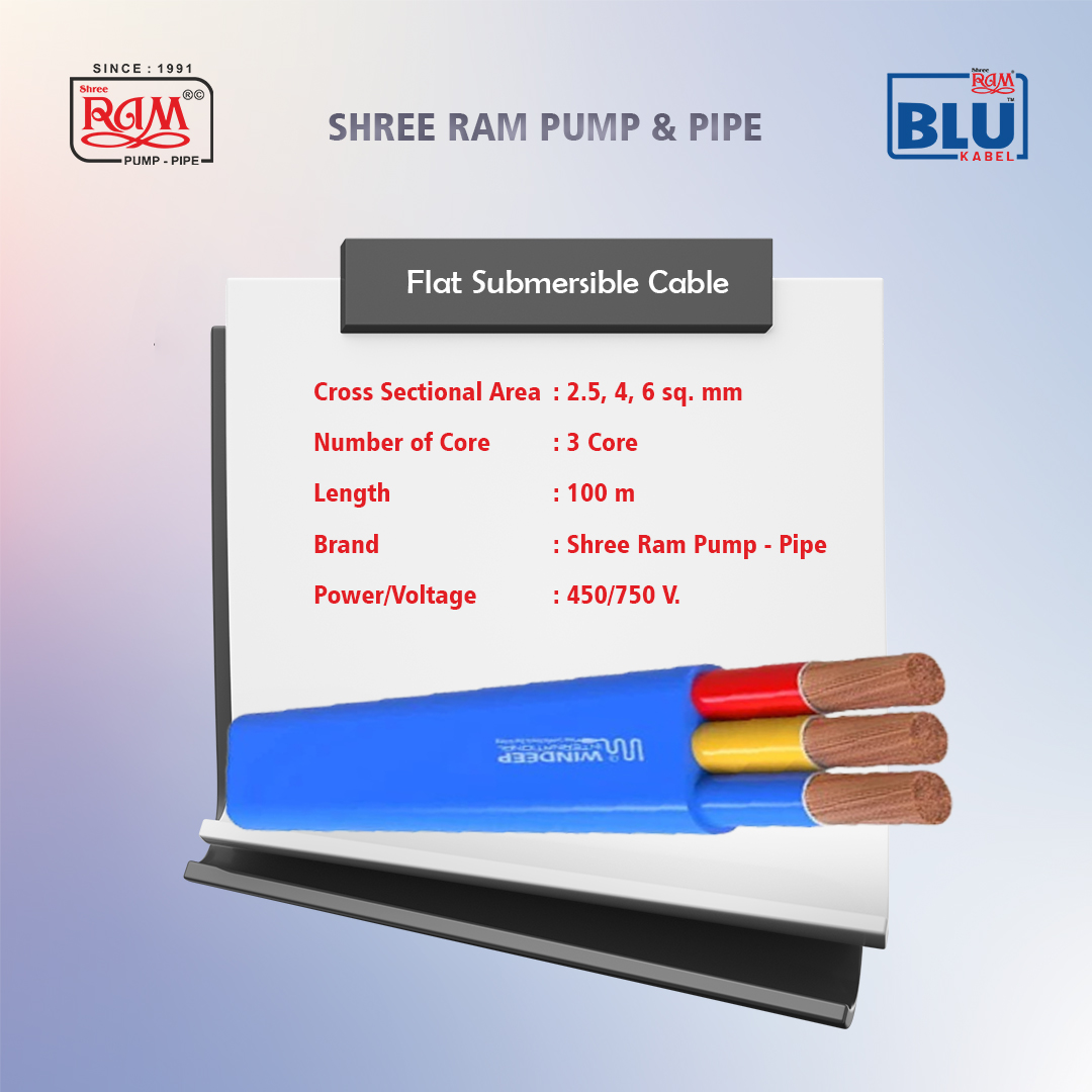 BLU Flat Submersible Cable