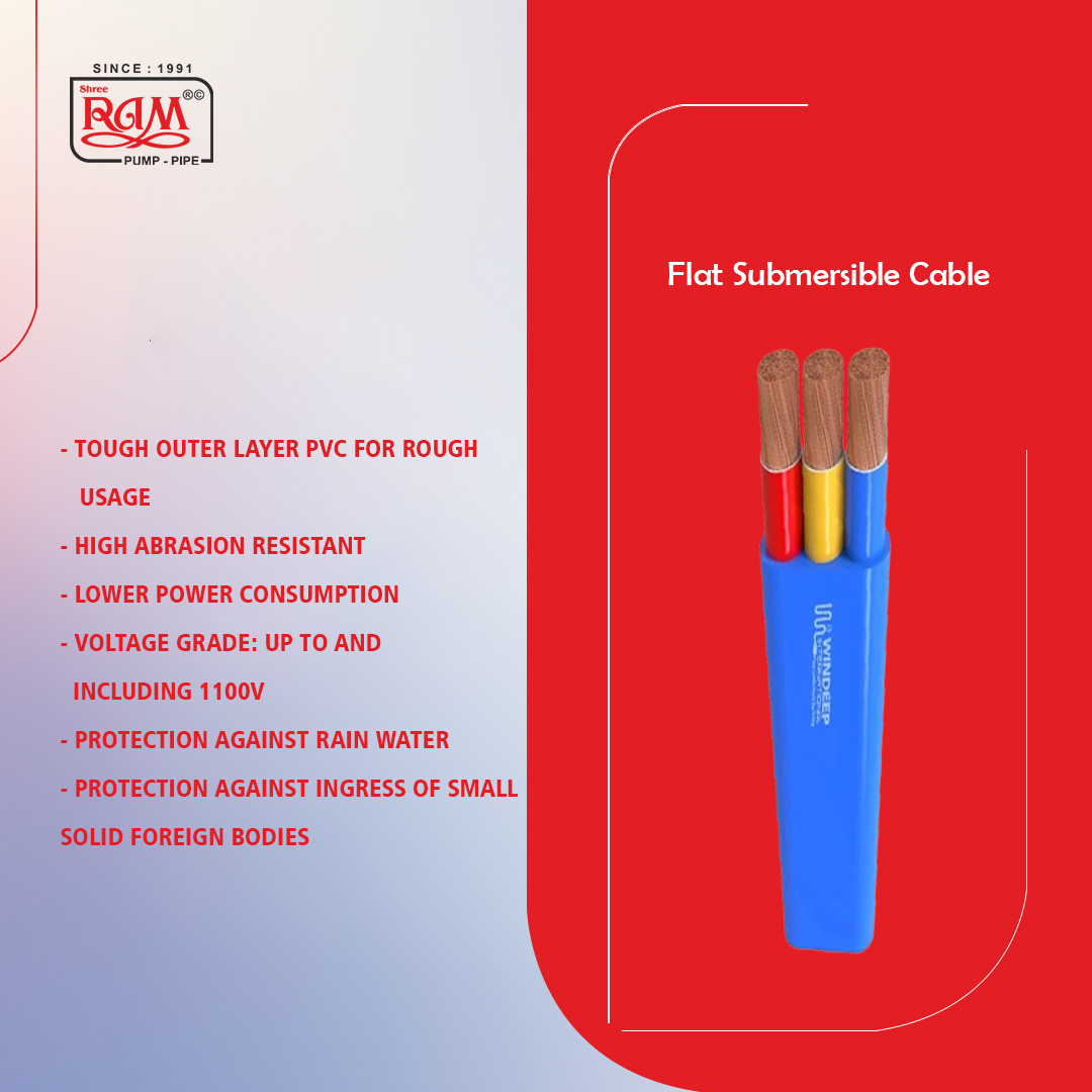 BLU Flat Submersible Cable