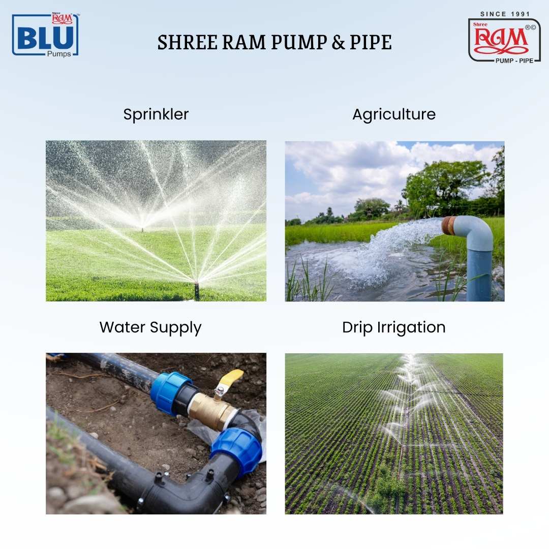 BLU LDPE Krishi Pipe