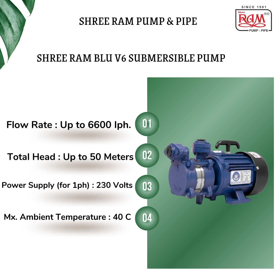 0.50 HP BLU Self Priming Pump Big Flow