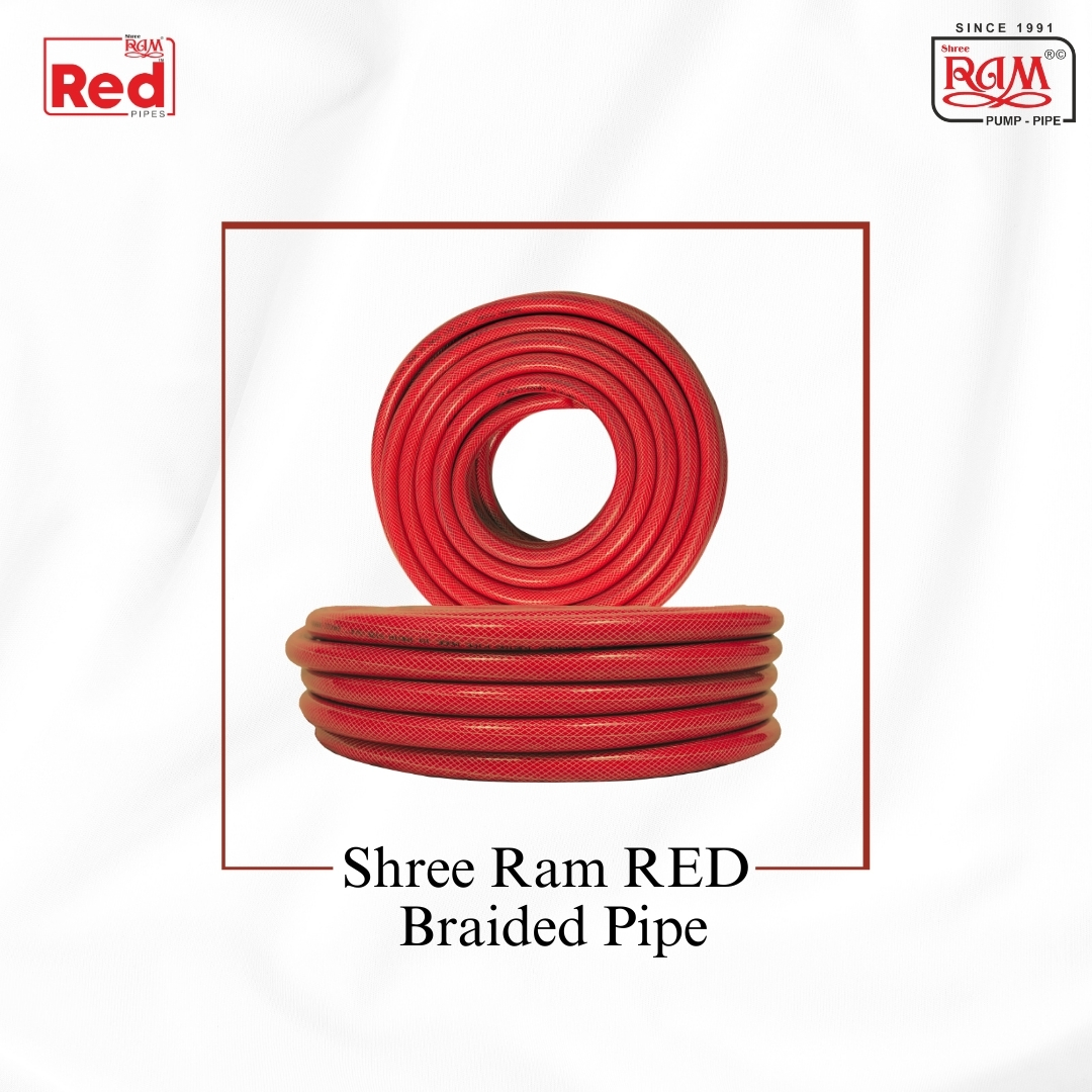 RED Braided Pipe