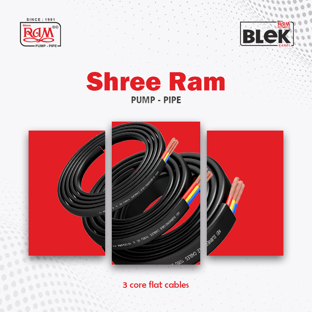 BLEK Flat Submersible Cable