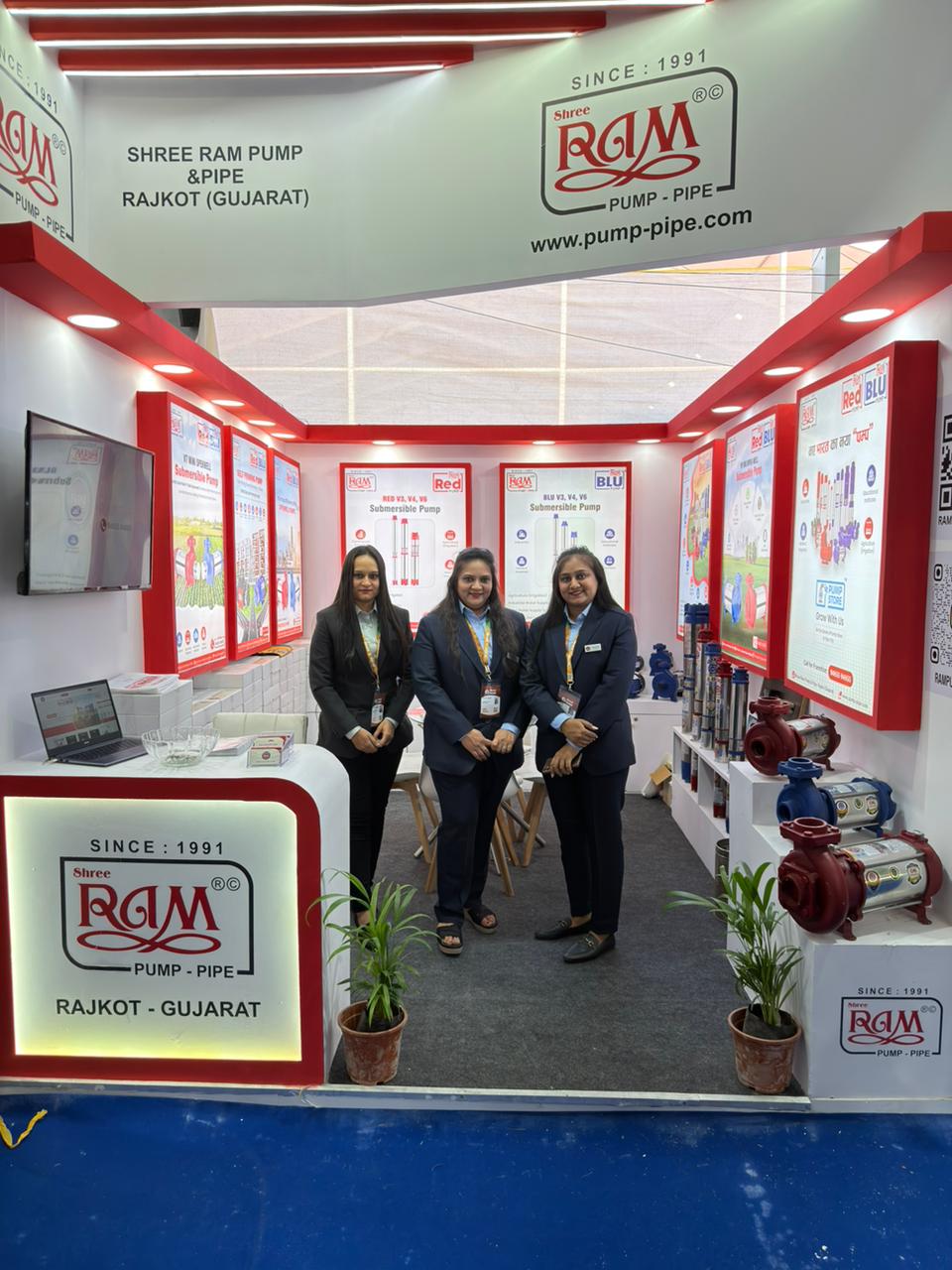 RAM PUMP-PIPE at Kisan Exhibition, Pune