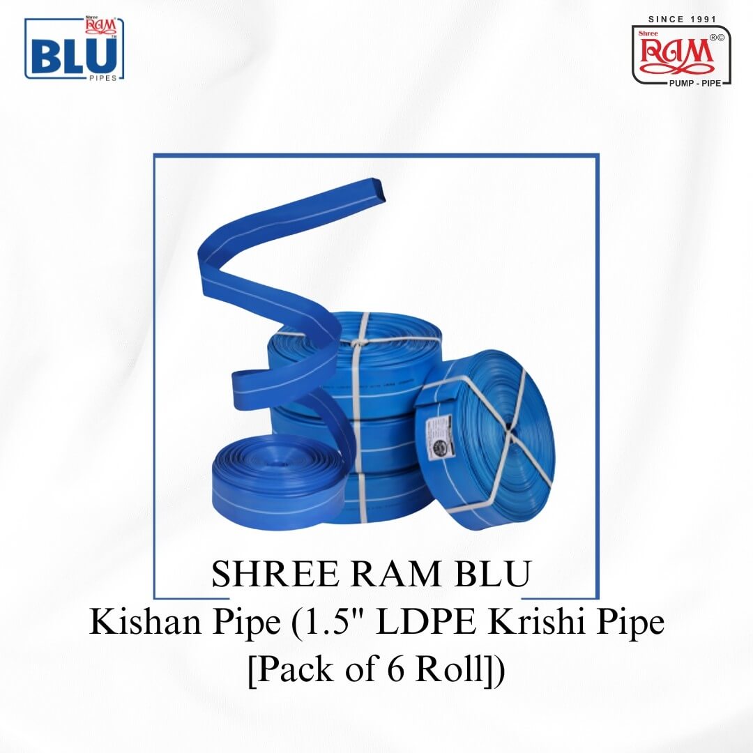 BLU Virgin LDPE Krishi Pipe