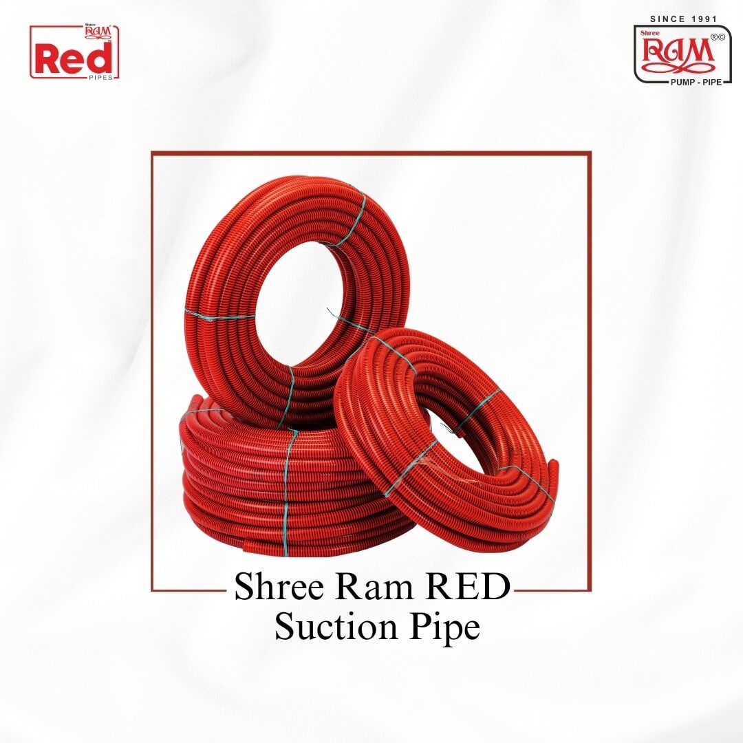 RED Heavy Duty Suction Hose
