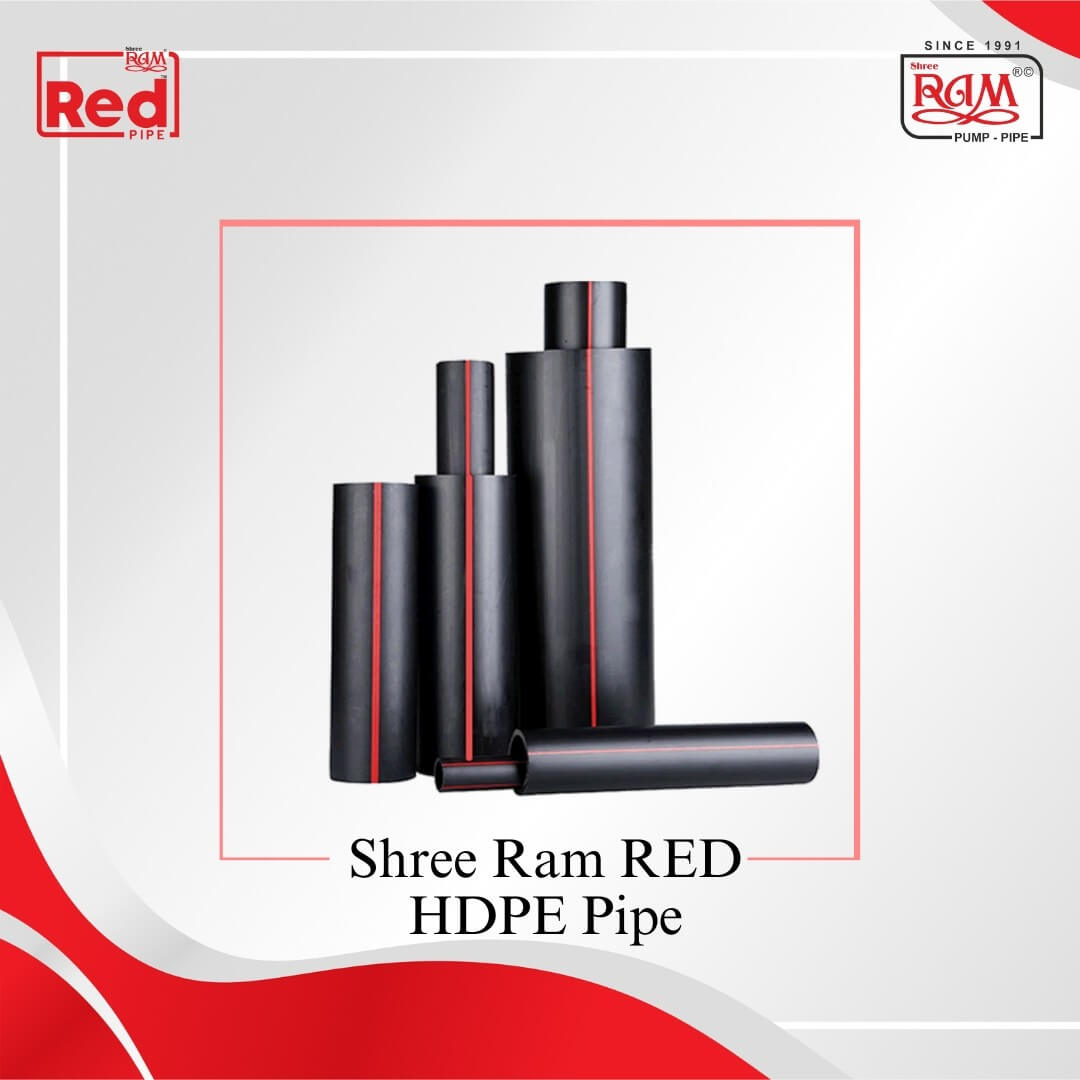 RED HDPE Pipe