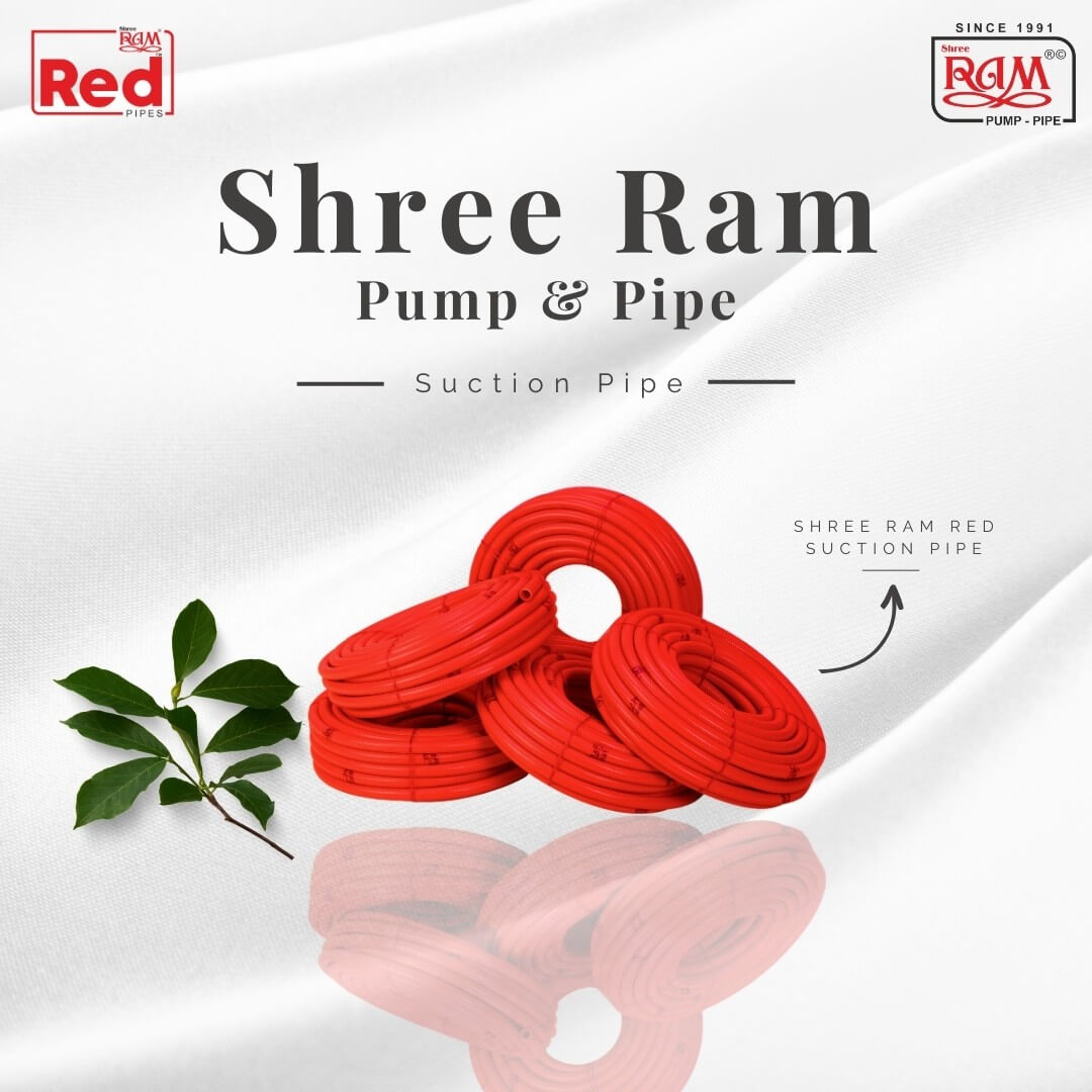 RED Heavy Duty Suction Hose