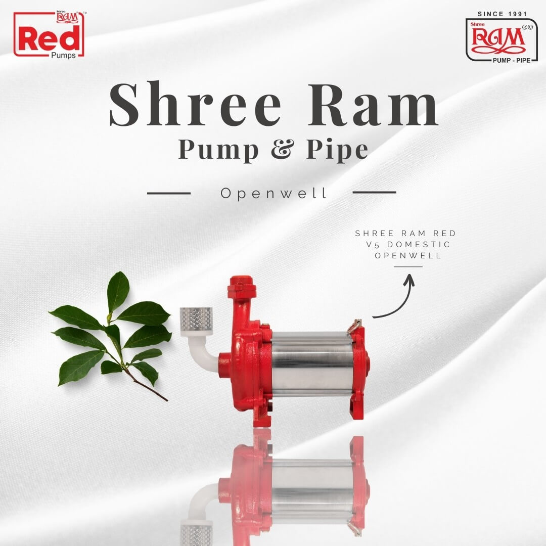 V5 RED Domestic Open Well Submersible Pump