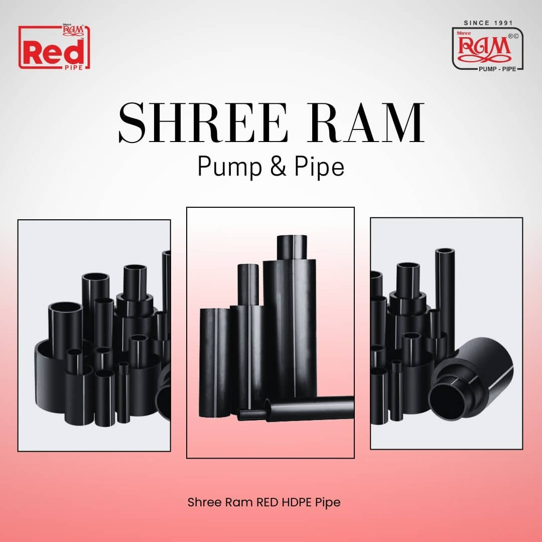 RED HDPE Pipe