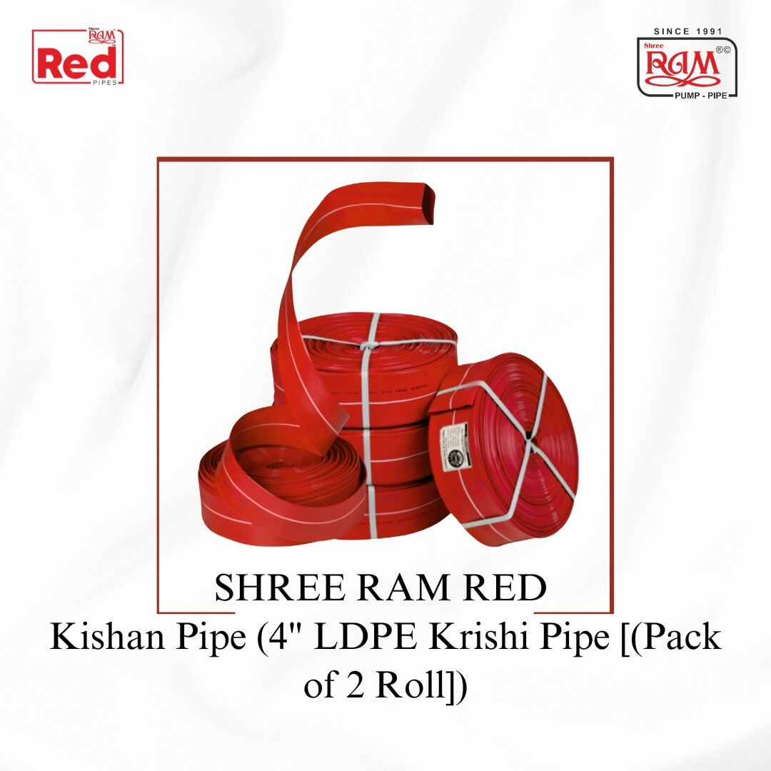 RED Heavy Duty LDPE Krishi Pipe