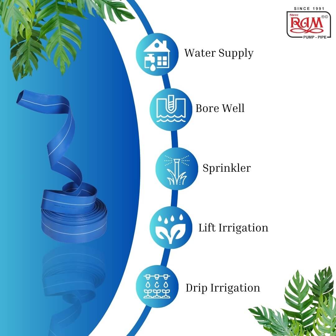 BLU Virgin LDPE Krishi Pipe