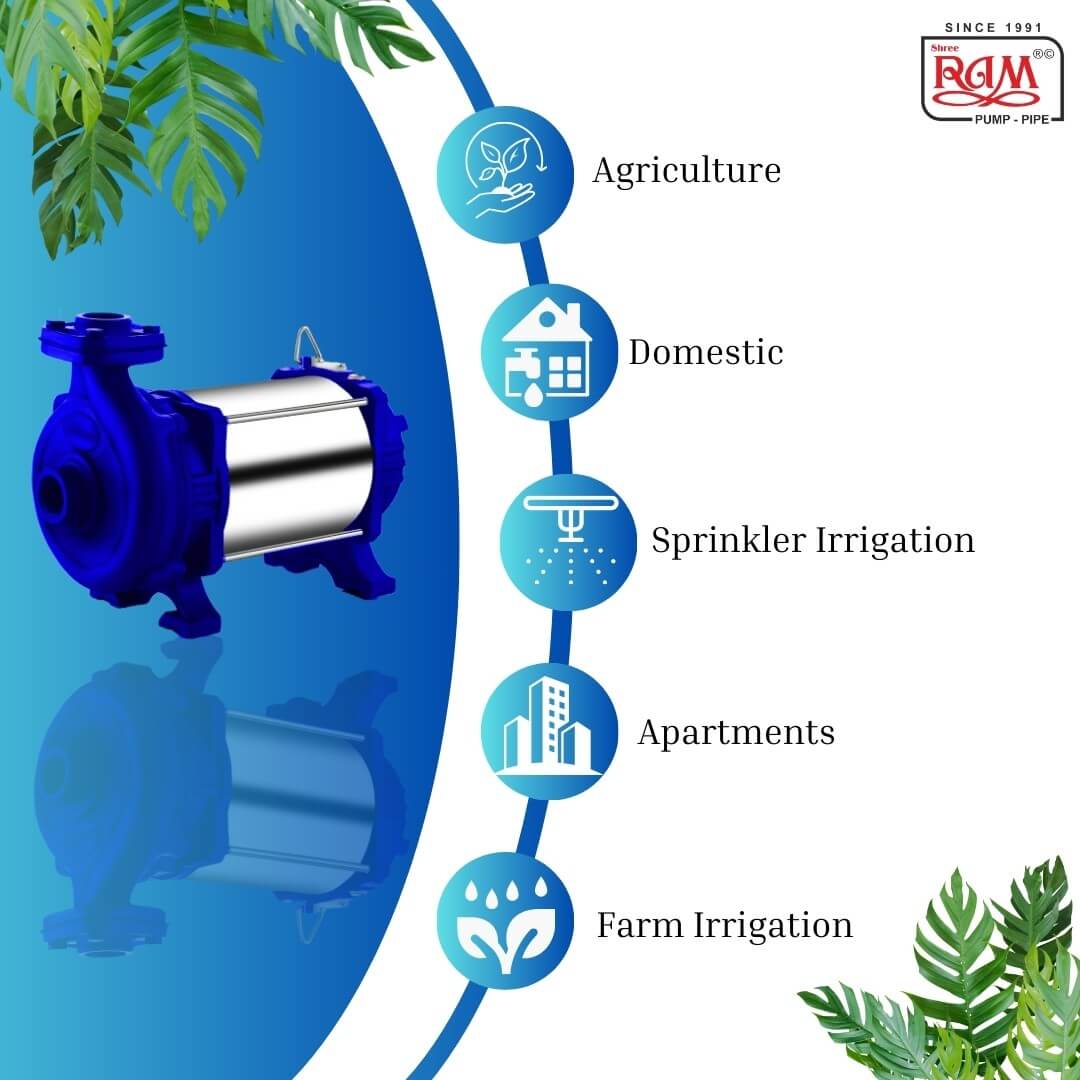 V5 BLU Domestic Open Well Submersible Pump