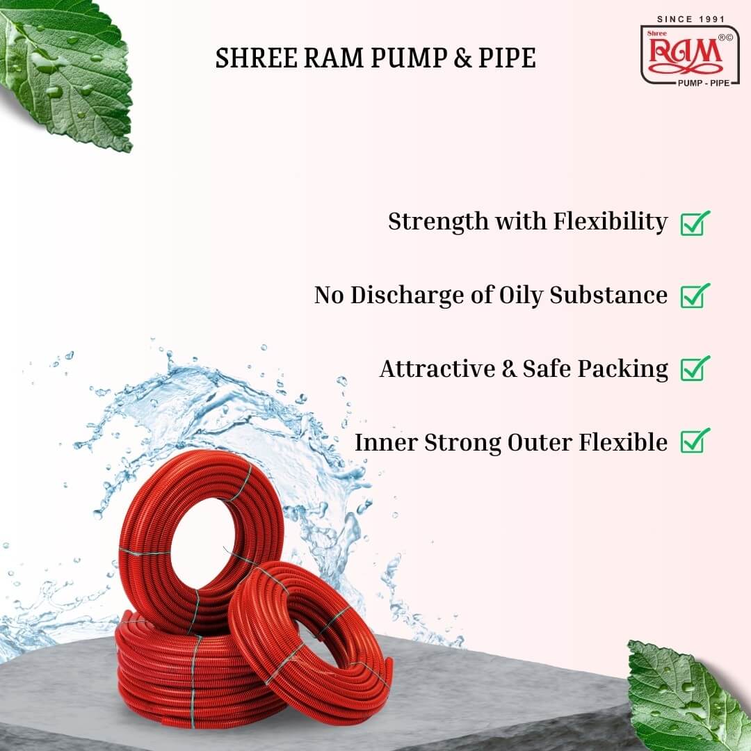 RED Heavy Duty Suction Hose