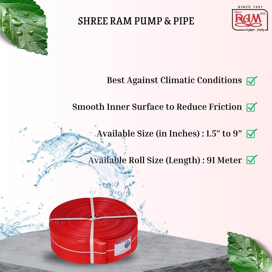 RED Heavy Duty LDPE Krishi Pipe