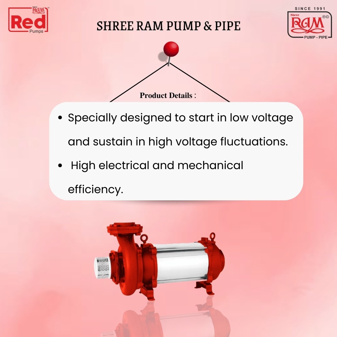 V9 RED Horizontal Open Well Pump