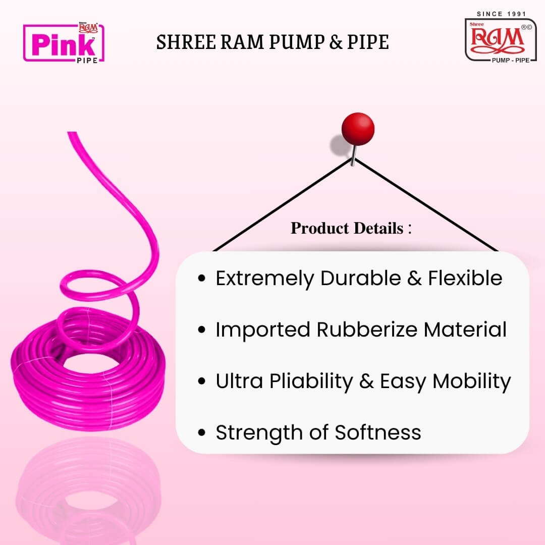 Pink Garden Tubing