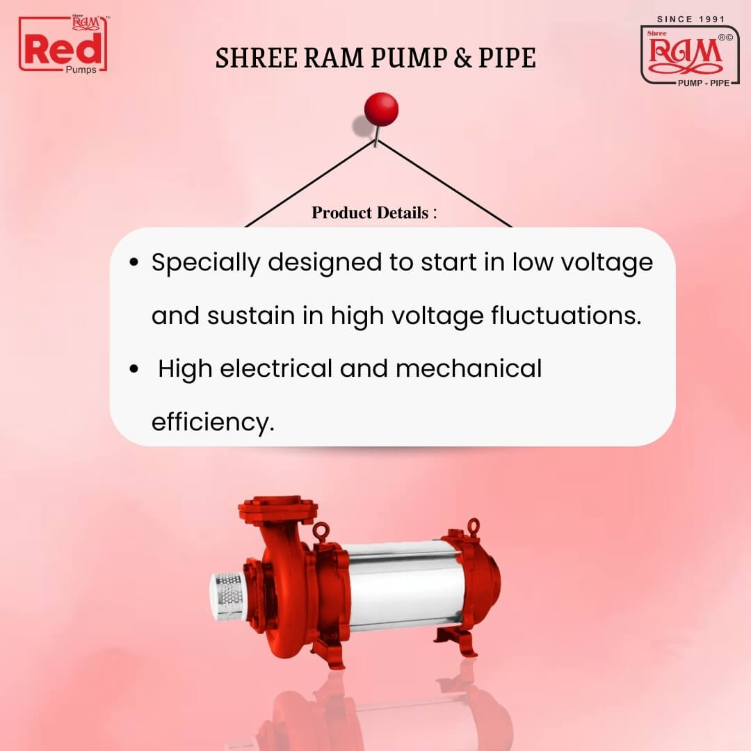 V9 RED Horizontal Open Well Pump