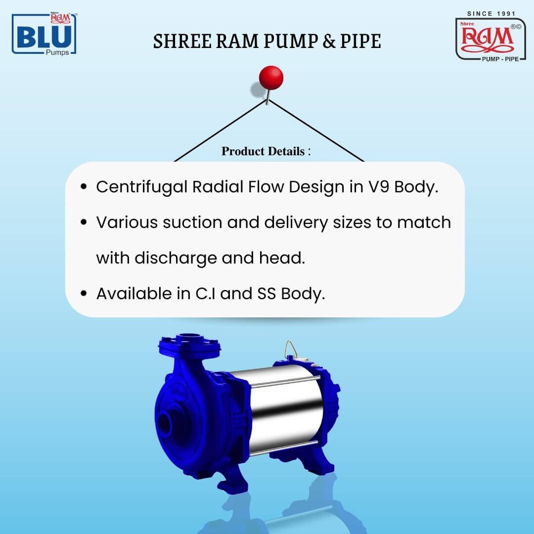 V5 BLU Domestic Open Well Submersible Pump