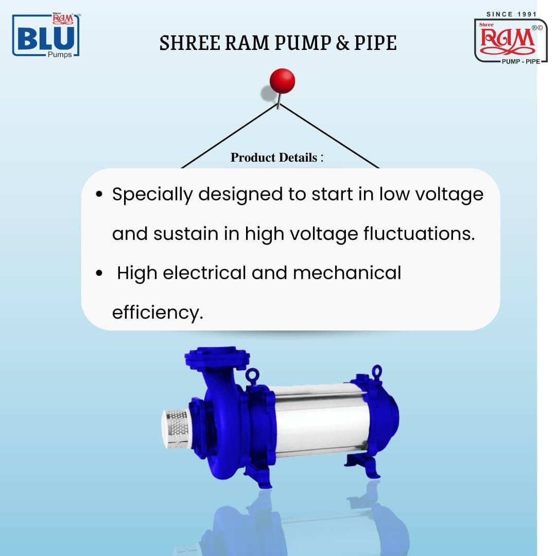 V9 BLU Horizontal Open Well Pump