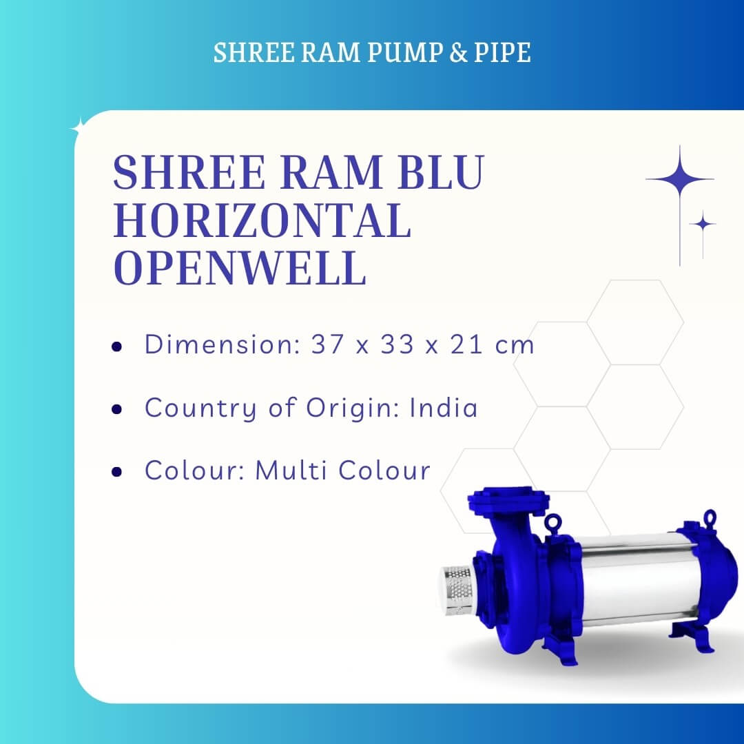 V9 BLU Horizontal Open Well Pump