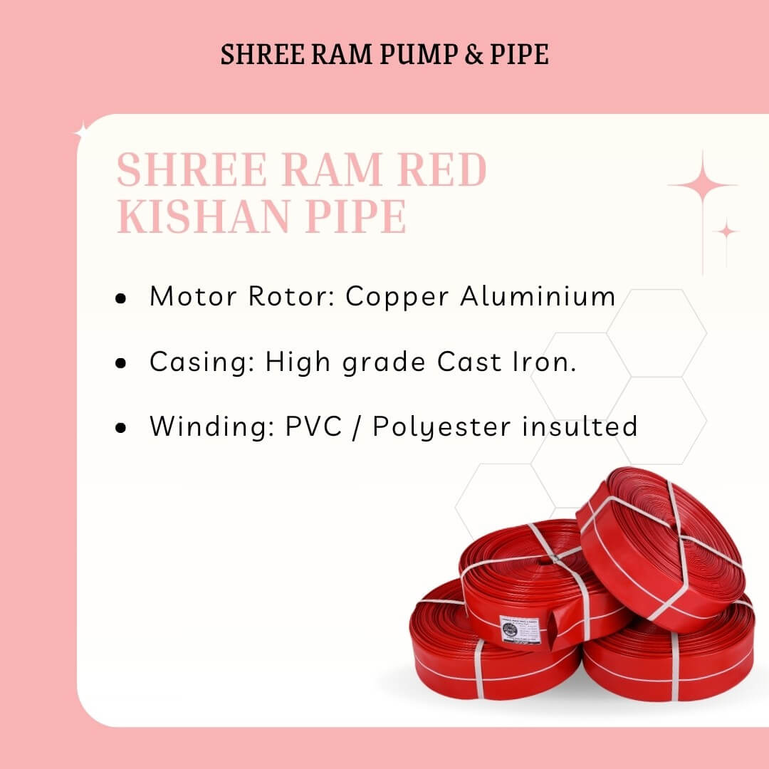RED Heavy Duty LDPE Krishi Pipe