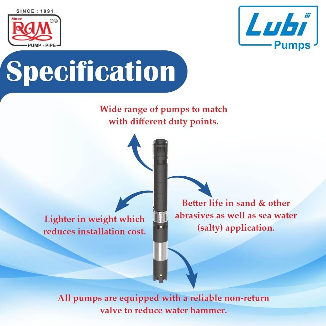 LUBI V6 Submersible Pump