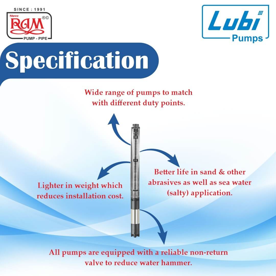 LUBI V6 Submersible Pump
