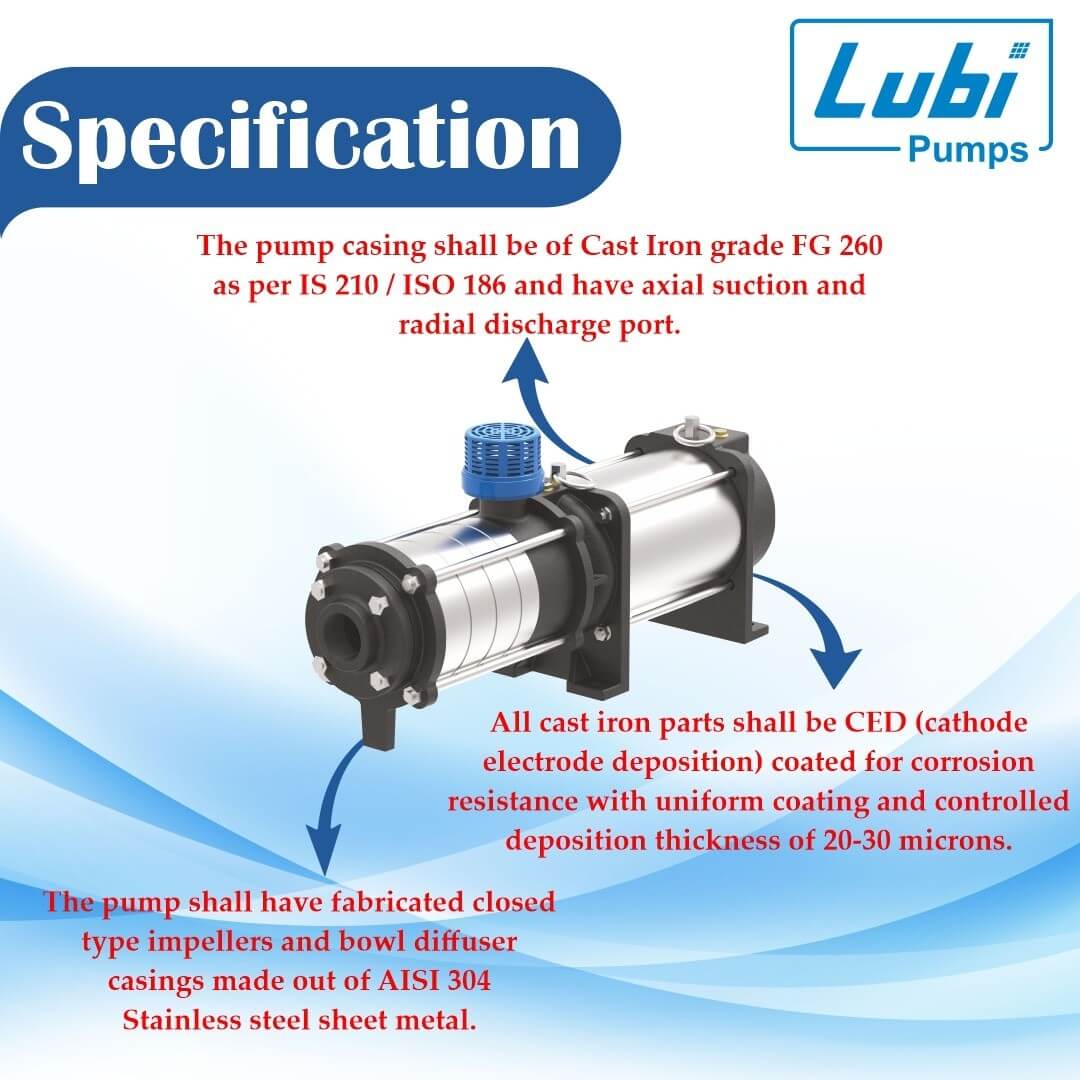 LUBI Horizontal Openwell Pump (LHMS)