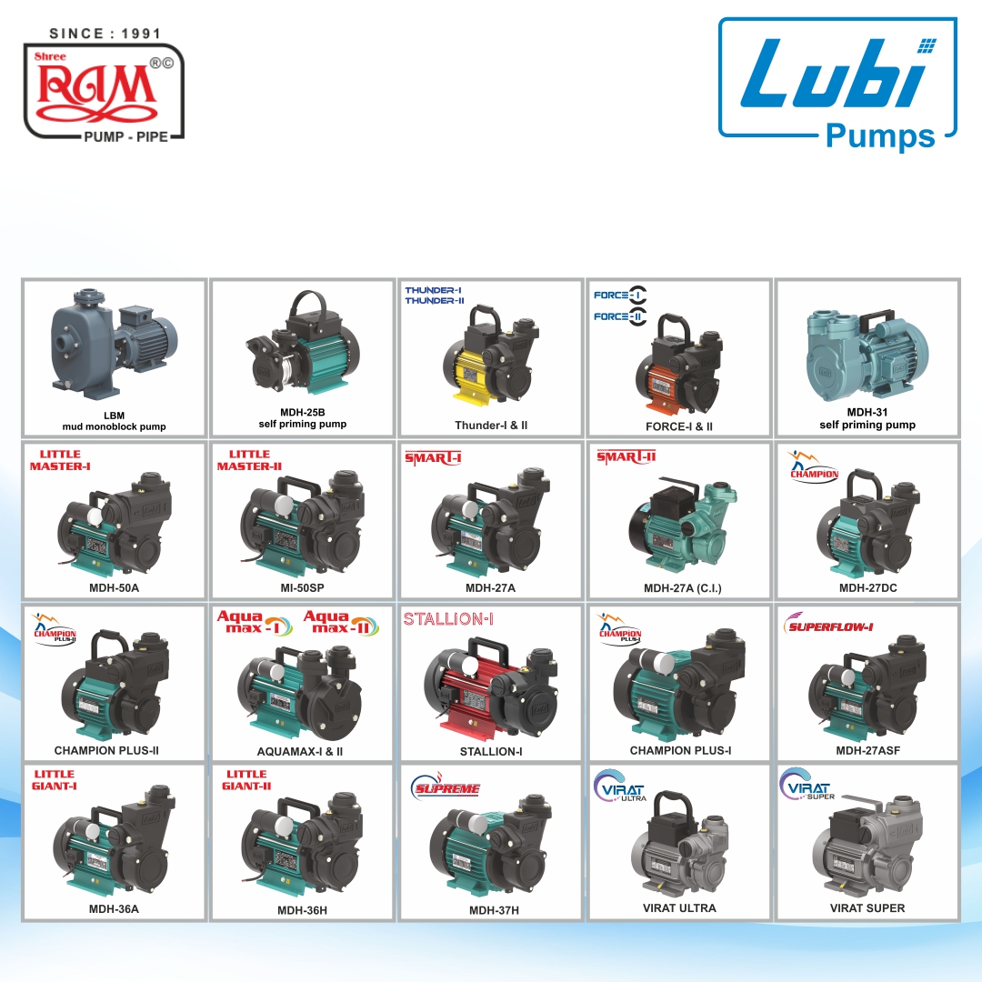LUBI Self Priming Mud Pump