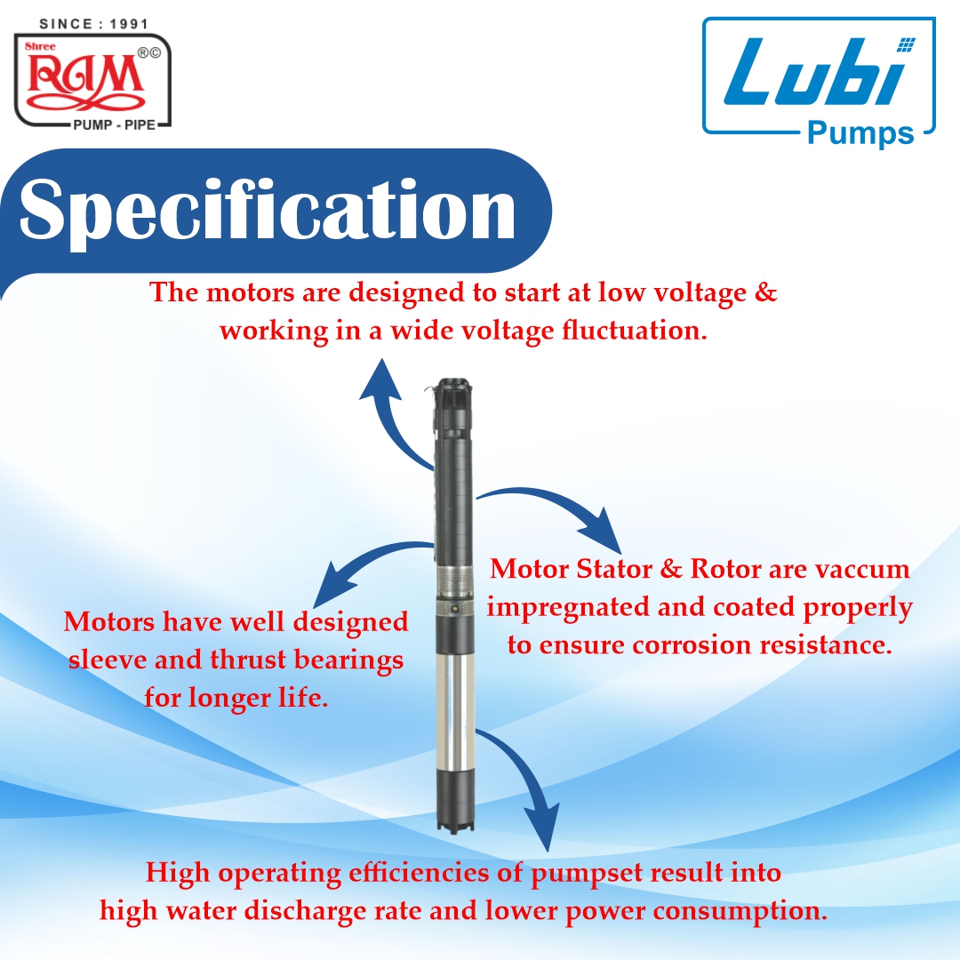 LUBI V8 Submersible Pump