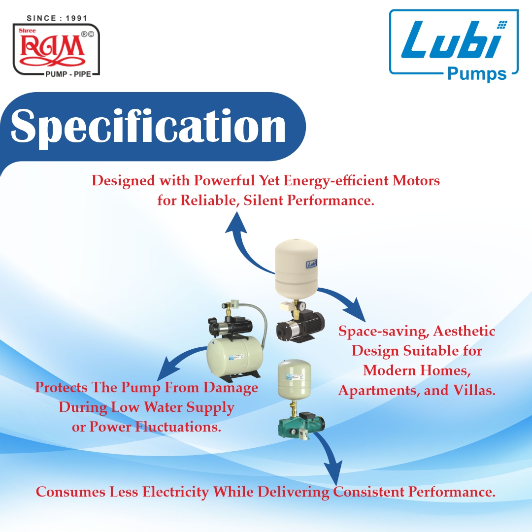 LUBI Home Pressure Booster System
