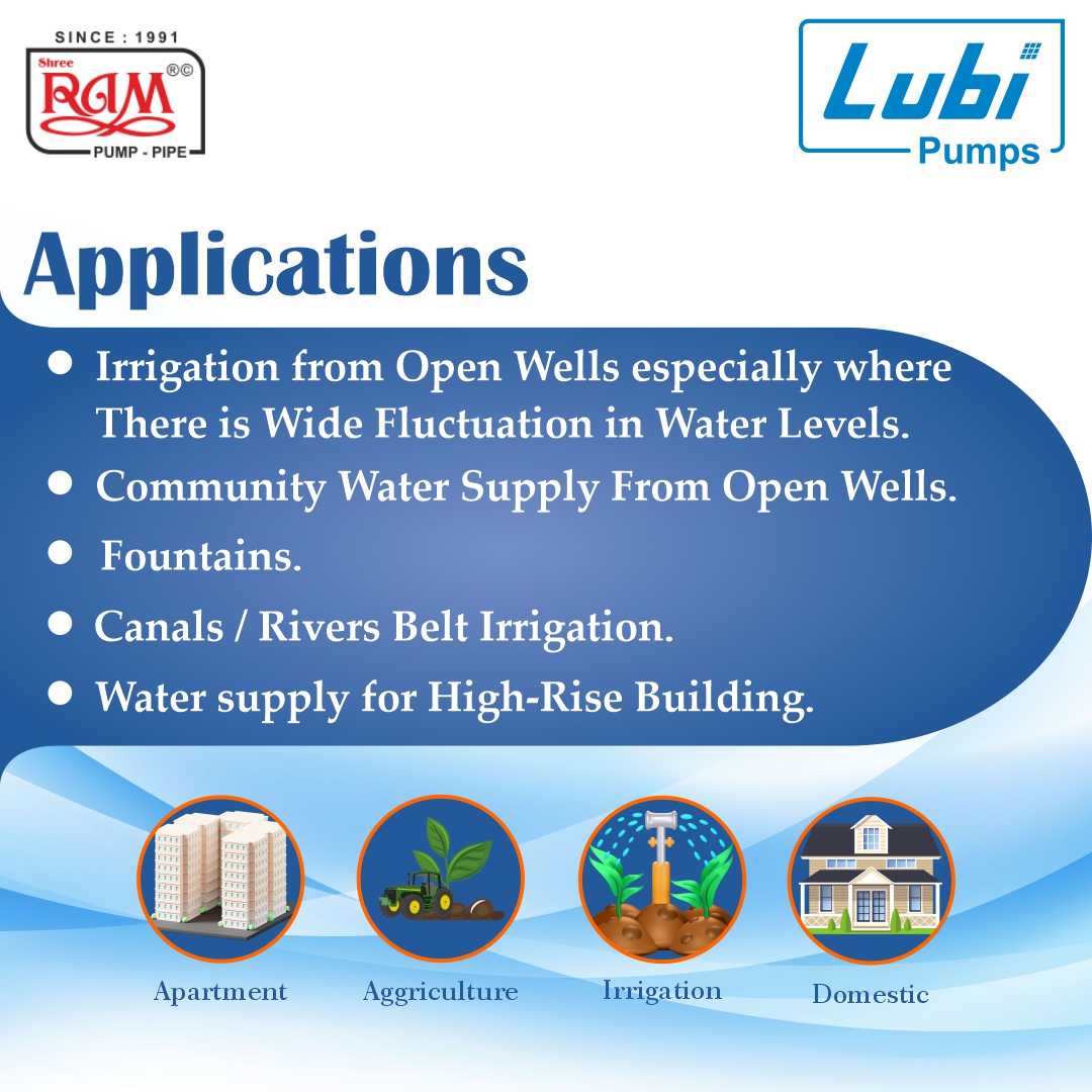 LUBI V9 Big Horizontal Openwell Submersible Pump (LHL)
