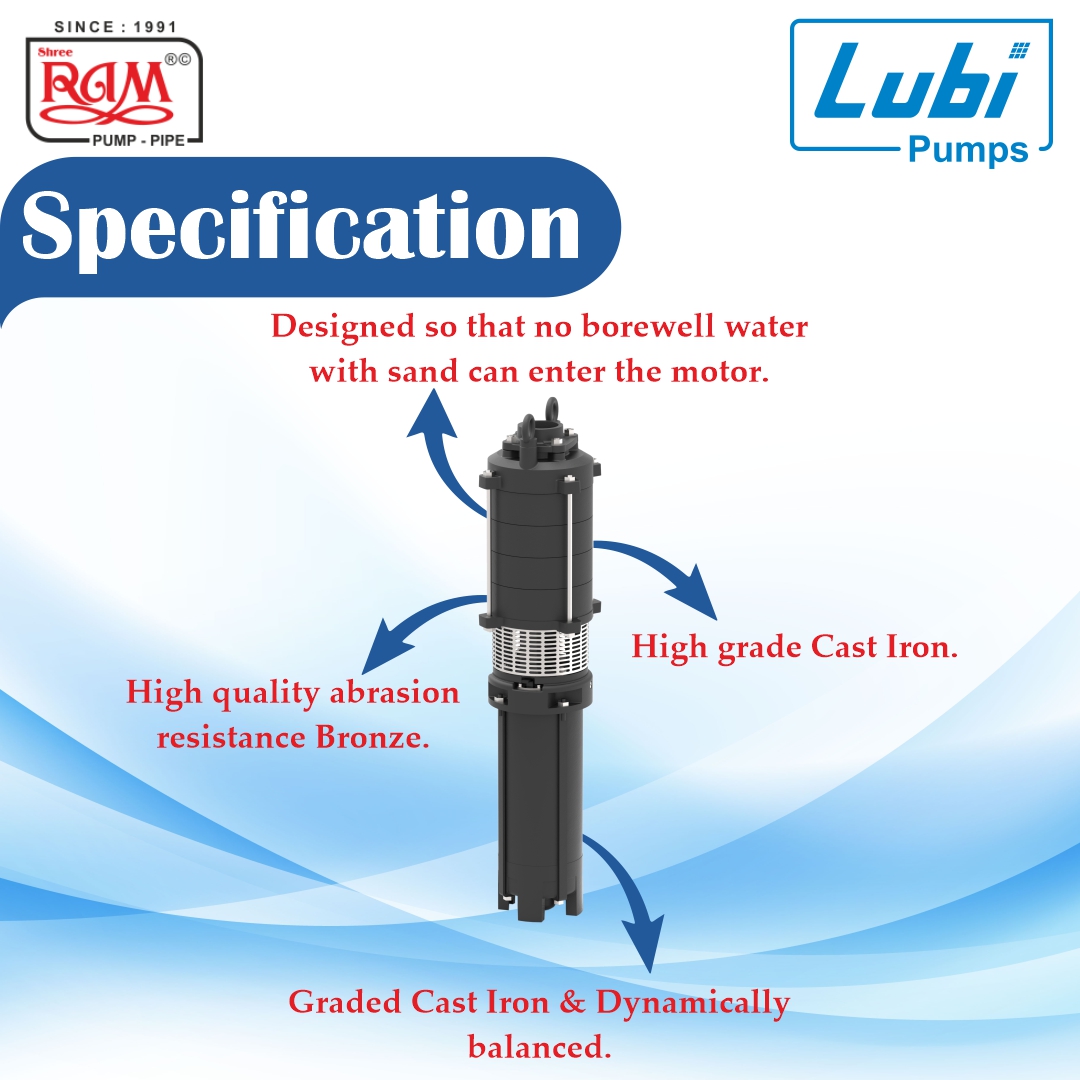 LUBI Vertical Multistage Openwell Pump (LCV)